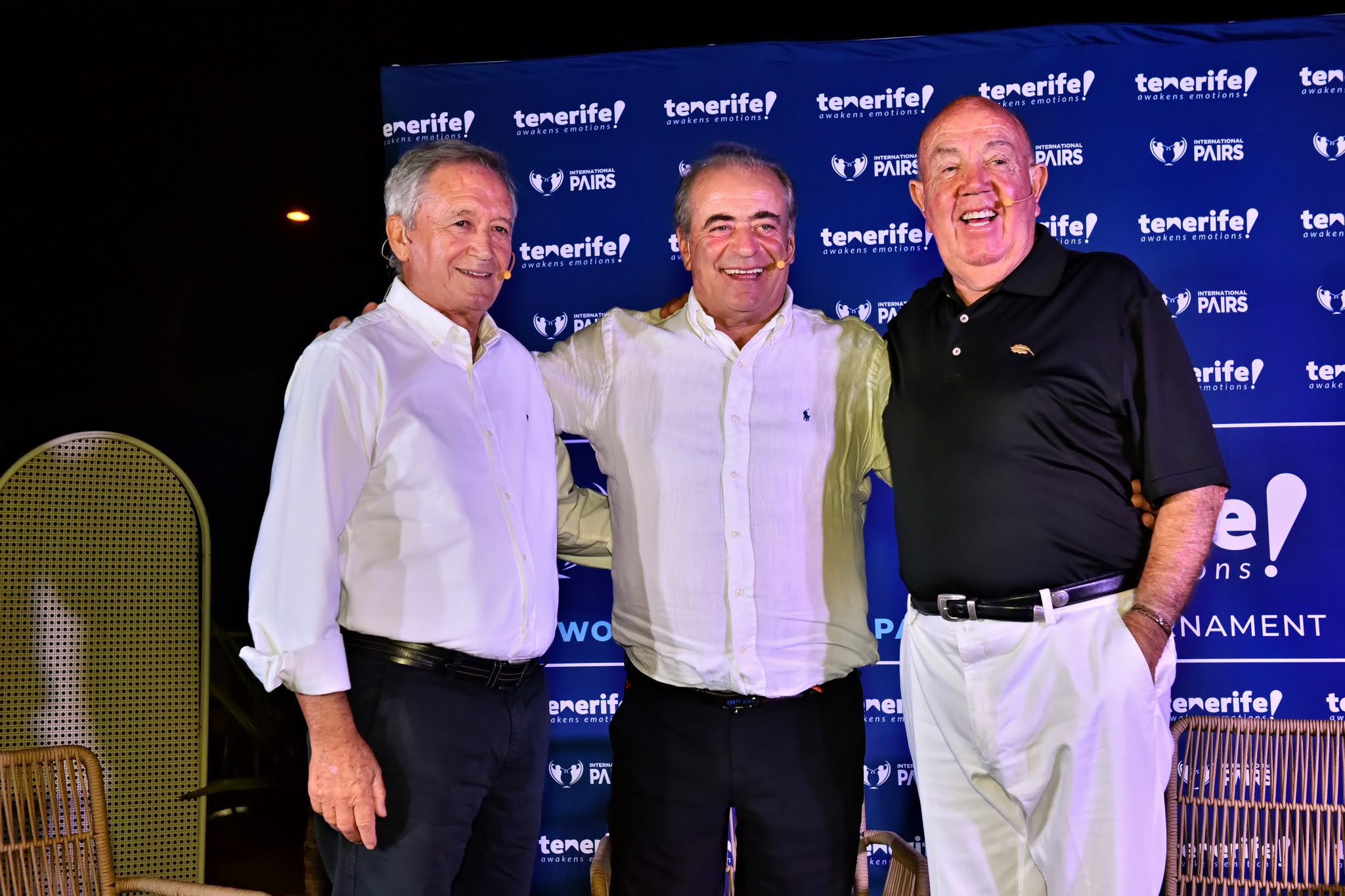 Ryder Experience captains in Tenerife
